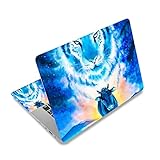 15 15.6 inch Laptop Notebook Skin Vinyl Sticker Cover Decal Compatible with ASUS TUF Gaming Laptop/MSI GL65 Leopard /Acer Chromebook 315 15.6' Laptop Computer Skins Stickers (Tiger Cattle)
