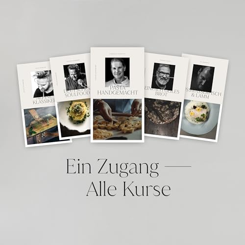 THE GOLDEN CIRCLE · Premium Zugang 12 Monate · Kochkurse von Sterneköchen · Streaming Abo mit über 100 Folgen und Rezepten