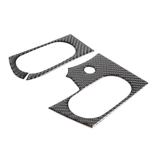Car Trim Accessories for Chevrolet for Corvette C6 2005-2013 Soft Carbon Fiber Car Central Control Side Air Outlet Cover Trim Sticker Accessories