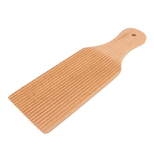Board Pasta Making Tools Beech Convenience European Roller for Home, Board and Scraper Manual Pasta Makers