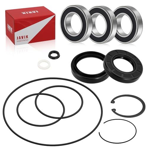 JAVIK Rear Axle & Brake Bearing Seals Kit Compatible with Honda Recon 250 TRX250 1997-2022 TRX250EX 2001-2008 TRX250X 2009-2022 91055-HA0-681 91054-HA0-771 91255-HN6-003