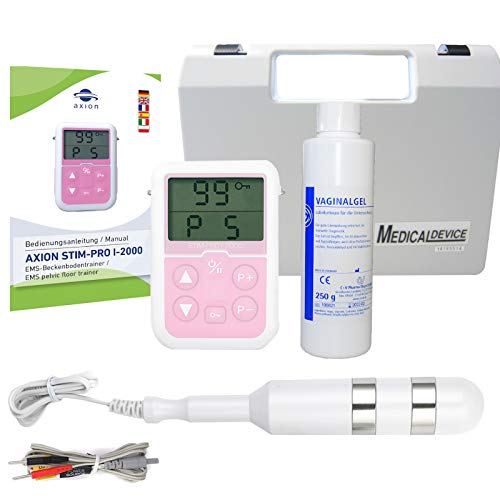 Professioneller Beckenbodentrainer inkl. Vaginalsonde & Vaginalgel - Reizstromgerät mit Sonde STIM-PRO 3 für Beckenbodentraining gegen Stress-, Drang- und Mischinkontinenz