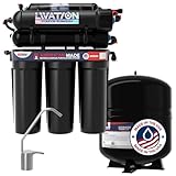 US Water Systems The All American 6-Stage Alkaline Water Filter High-Efficiency Reverse Osmosis Water Filter, Made in USA, Livation Hydration Under Sink Water Filter, Lifetime Support - Chrome Faucet