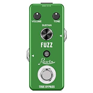 🎸 3 function knobs allows you to ajust Volume, Tone and Bustain. Volume Knob: Control the sound volume with Fuzz effect. Tone Knob: Adjust the depth of Fuzz tone. Bustain Knob: Adjust the degree of Fuzz sound. 🎸 This pedal has an great and classic cr...