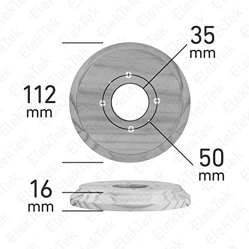 ElekTek 3 Hook Ceiling Rose Kit with Matching Screws Cord Grip and Wood Ceiling Pattress Chrome - Image 2