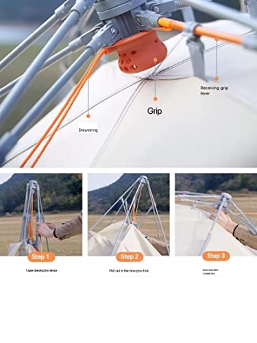 Carpa automática portátil para camping y protección solar miniatura 4
