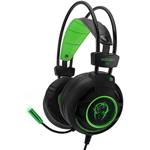 HBBOOI Wired Professional Gaming Headset Stereo Surround Sound USB Game Headphones Noise Reduction Headset With Microphone for Games Listening Video Office Cover