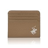 ※【88％OFF！】[ビバリーヒルズポロクラブ] 二つ折り財布 薄型財布 コンパクトウォレット グレ－ジュ 737円！