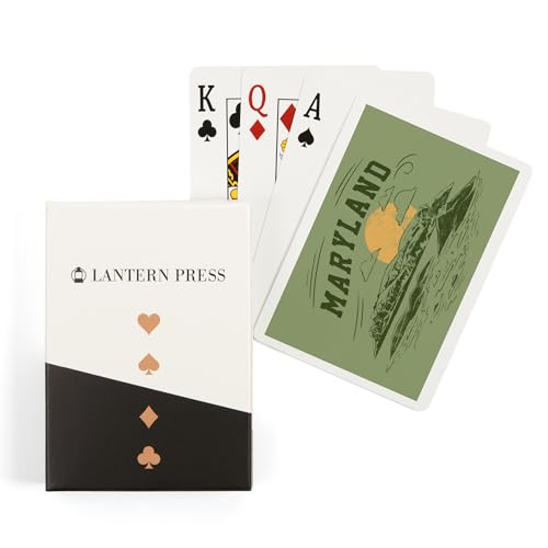 Lantern Press Maryland, Baraja de 52 cartas Póker