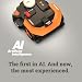 WORX Landroid Vision Cloud Robot Lawn Mower, No Perimeter Wire Robot Mower for 1 Acre, AI Obstacle Avoidance + RTK Cloud Navigation, Auto Mapping, App Control, Cut-to-Zero, WR340