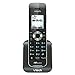 VTech DS6401 Accessory Cordless Handset, Black | Requires a VTech DS6421 or DS6422 Expandable Phone System to Operate