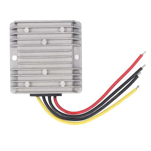 Regulador de Reducción de Voltaje de CC de 60V a 12V5A, Regulador de Potencia a Prueba de Agua IP68 con Aluminio Fundido, Choque para Vehículos, Dispositivos Eléctricos