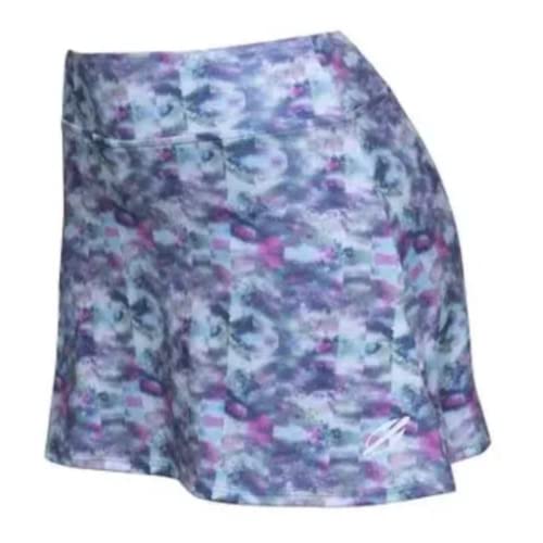 Saia Short Mormaii Sports Feminina Beach Tennis Original Cor:Roxo e Rosa;Tamanho:G