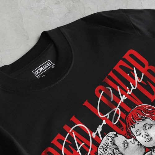 Image of DopeSkill Graphic Tee Streetwear Hypebeast Hip Hop Unisex Premium T-Shirt Sneaker Colour Matching Shirts Gift for Sneakerhead