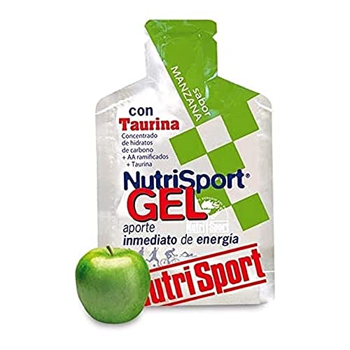 Caja Nutrisport Gel Taurina Manzana 24 Geles