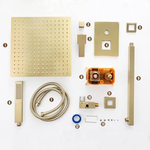 Kit de douche encastré pour optimiser l'espace d'une petite douche - 8