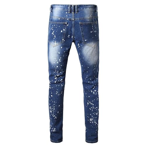 Mens Slim Fit Jeans Men Jeans Regular Fit Mens Straight Leg Jean Ripped Jean Men Men's Casual Pants2
