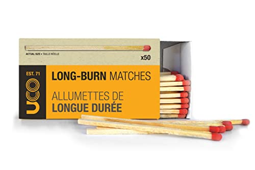 Uco Long Burn Matches - 8 Pack #TOP1