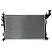 AUPCS Radiator and Cooling Fan 2008-2011 for Ford Focus Ambiente 2.0L 2010-2011 for Ford Focus RS 2.5L 621043 621850