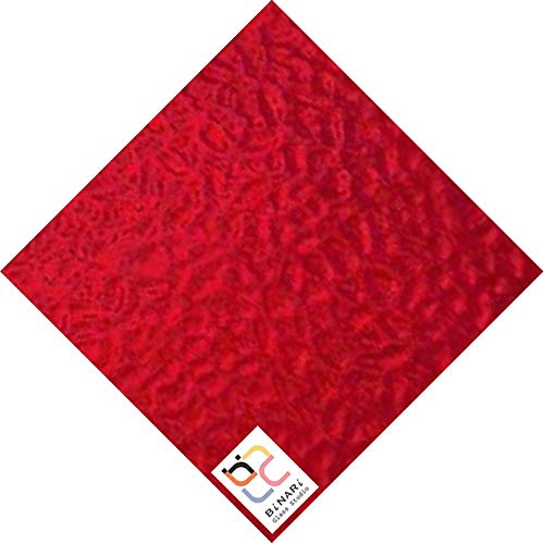 Wissmach Red Selenium Muffle Stained Glass Sheet