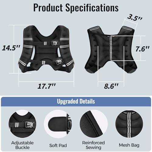Zeerun Weighted Vest 15 lb