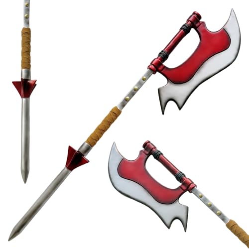 COSWOR 37.4' PVC Anime Sword Slayer's Scythe Buffy Axe for Cosplay, Costume Dress-up Prop, Collection, Display
