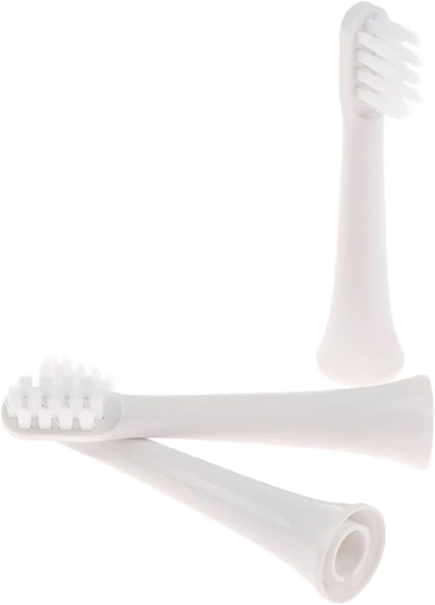 3Pcs Sonic Electric Toothbrush Replacement Heads for T100 Whitening Soft Bristle