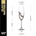 Champagne Glasses Crystal Sparkling Wine Glass Elegant Flute Gift Set of 3-7.5oz