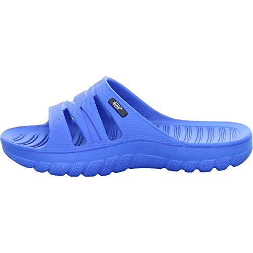 Fashy Kinder-Ultraleicht-Pantolette Unisex - Kinder Dusch- & Badeschuhe Blau Badelatschen (32) Cover