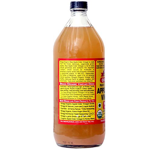 Bragg Organic Raw Apple Cider Vinegar, 32 Ounce 1 Pack