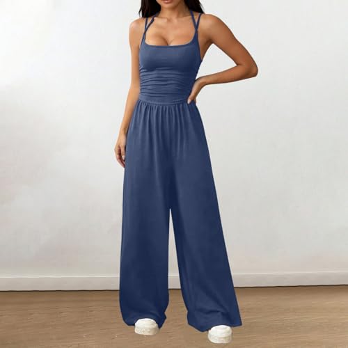 Conjunto de lino para mujer holgado con cintura elástica muy cómoda 5