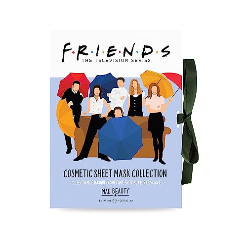 MAD BEAUTY Friends Sheet Face Masks Booklet (Pack of 4), 1 g (Pack of 1) - Image 2