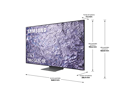 Samsung Téléviseur TQ85QN800C 85" (85 Pouces) Neo QLED 8K Smart TV 2023