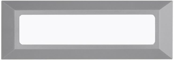 ZONKStep Lights Outdoor 120V Wire Connected, Waterproof Wall Mounted LED Stair Lights Indoor, Stairway Deck Lights Fixture for House, 3W 4000K Nondimmable Plastic Lights