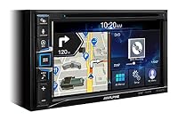 Alpine INE-W611D Multimedia Autoradio, Farbe: schwarz, 2 DIN – Ansicht 1