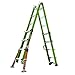 Little Giant Ladder Systems Conquest 2.0 All-Terrain, M17, 17ft, Multi-Position Ladder with Adjustable Outriggers, Fiberglass, Type 1A, 300 lbs Weight Rating, (17107-001)