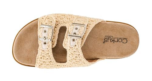 Corkys Footwear Women's Dash Sandals - Featuring Two Straps With Adjustable Buckles, A Soft Lined and Cushioned Insole, and All Day Wear - Chic and Trendy4