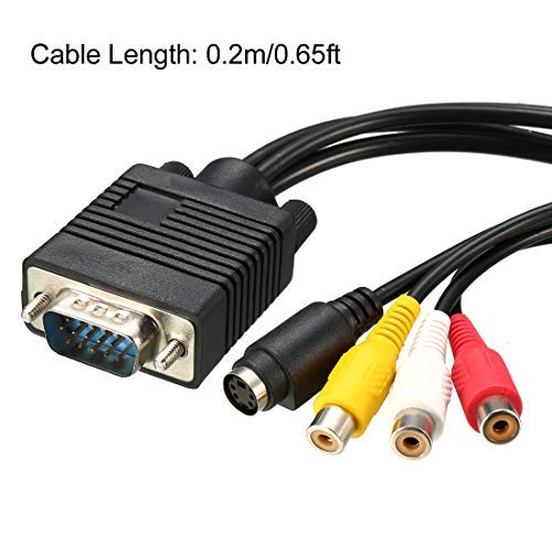 Convertitore Video AV800Rz - Da S-Video/RCA A VGA Fino A 1920x1200 - PIP Per Telecamere