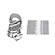 Mil-Tec Mode-Schal-12613000 Mode-Schal Weiss/Schwarz OneSize