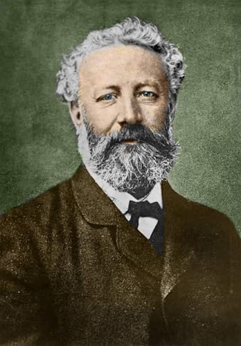 Affiches et gravures impression sur toile portrait de Jules Verne par Nadar 60x90