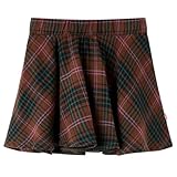 Cette jupe pour enfants est dotée d'une large ceinture élastique et d'un ourlet évasé