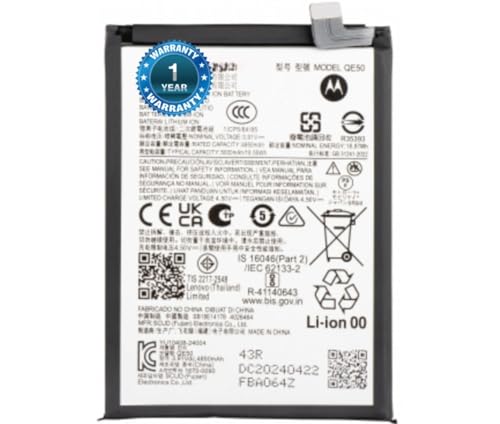 Image of Original QE50 Battery for Motorola G85 5G (XT2427-3) (5000 mAh) Battery with 1 Year Warranty**(SEPHN33)