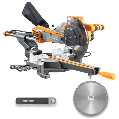 Yumark 10-inch Sliding Miter Saw with Extension Table