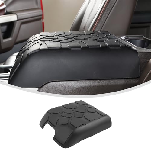 Linskip Tire Pattern Armrest Cover Compatible with Ford F150 2015-2020 & 2017-2021 F250 F350 F450(Bucket Seats) & 2018-2024 Expedition – Elevate Your Interior Accessories by Linskip - Used condition - US$32.32