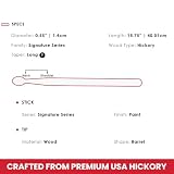 Vic Firth Steve Gadd podpis amerykańska hikora drewniana końcówka pałeczki