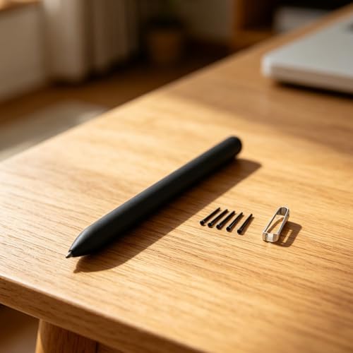 Lápiz capacitivo para Kindle Scribe con fijación magnética y 5 puntas, negro 4