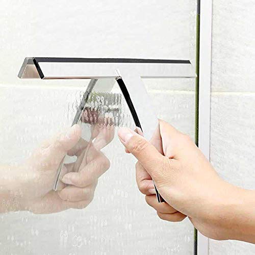 Homdsim Bathroom Shower Squeegee Handle Zinc-Alloy Shower Squeegees For Mirror/Window/Glass #TOP7