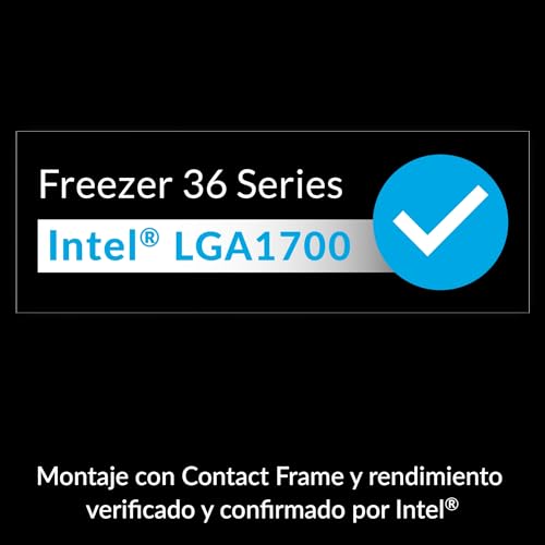 Miniatura 5 de ARCTIC Freezer 36 A-RGB (negro) - Disipador CPU, Ventilador PC
