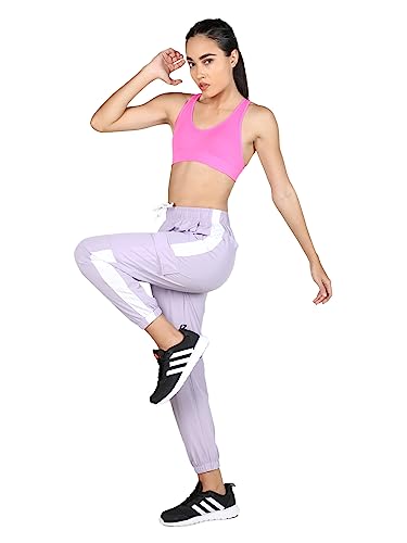 Image of CHKOKKO Women High Rise Sports Gym Track Pant Running Lower with Cargo Pocket