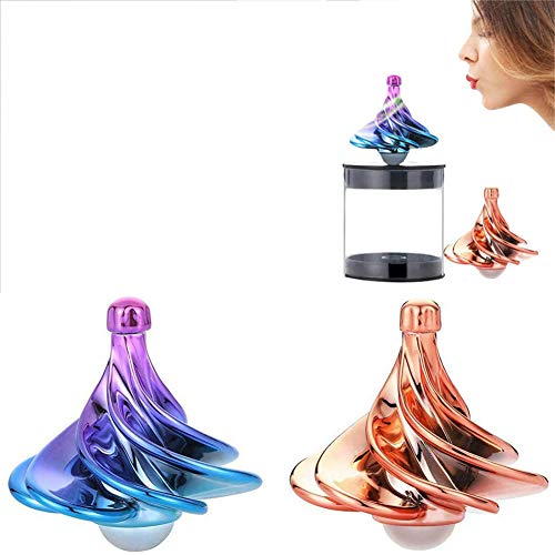 HYwot 2020 versie spinning top, 2 stks Wind Gyro Desktop Decompressie speelgoed, Gift voor kinderen en volwassenen, Desktop Gyro, Stress Relief Toy, Great Party gunsten of Office Decor